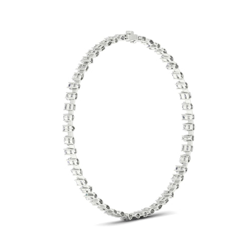 15 1/3 ctw Multi Shape Fashion Lab Grown Necklace