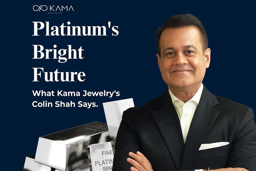 Platinum's Bright Future: What Kama Jewelry's Colin Shah Says