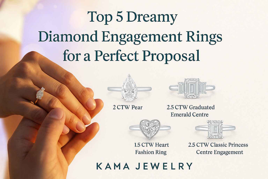 Top 5 Dreamy Diamond Engagement Rings for a Perfect Proposal