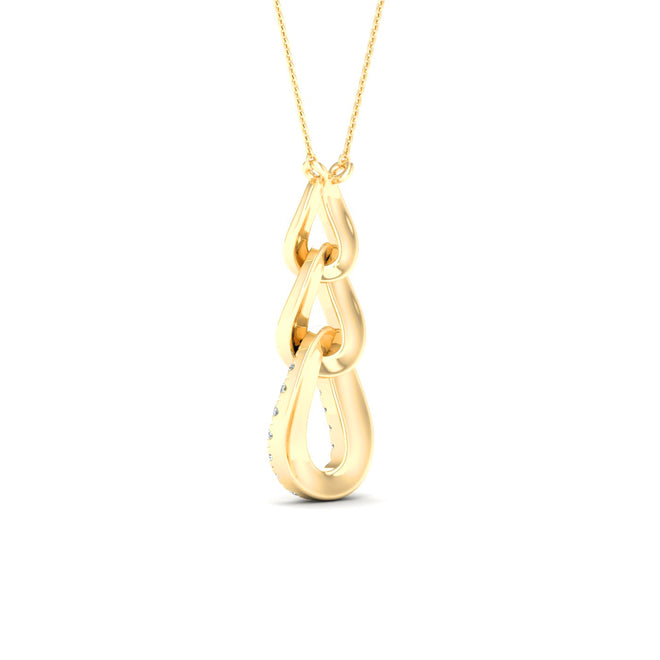 1/5 Ctw Cuban Link Fashion Pendant