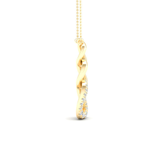 1/5 Ctw Cuban Link Fashion Pendant