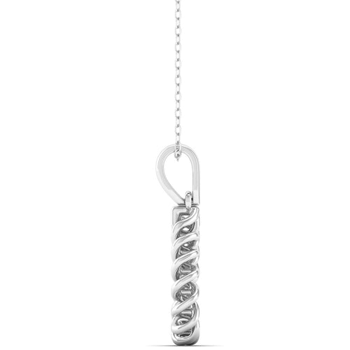 9k Solid Gold Pear Drop Fashion Pendant