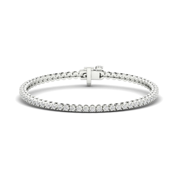 2 ctw Four Prong Round Classic Tennis Bracelet