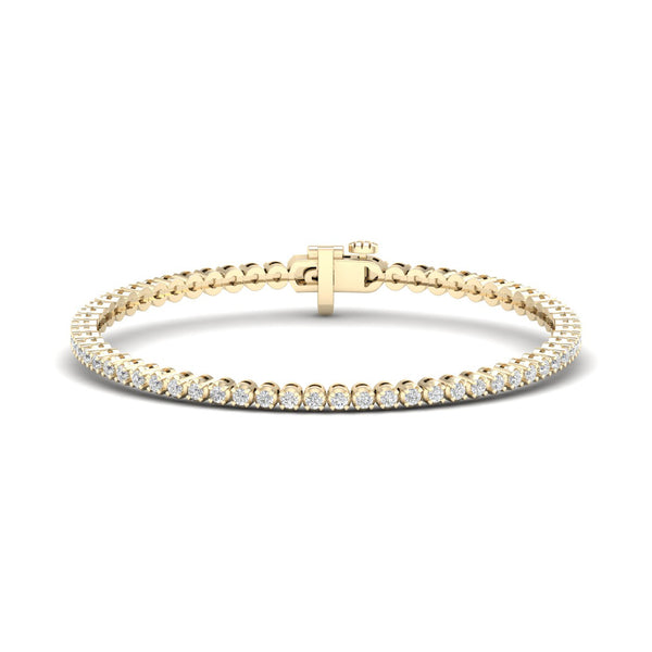 2 ctw Four Prong Round Classic Tennis Bracelet