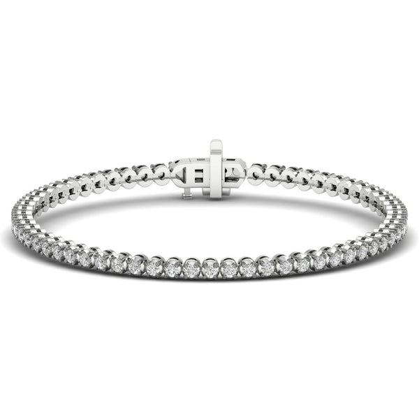 1 ctw Four Prong Round Classic Tennis Bracelet