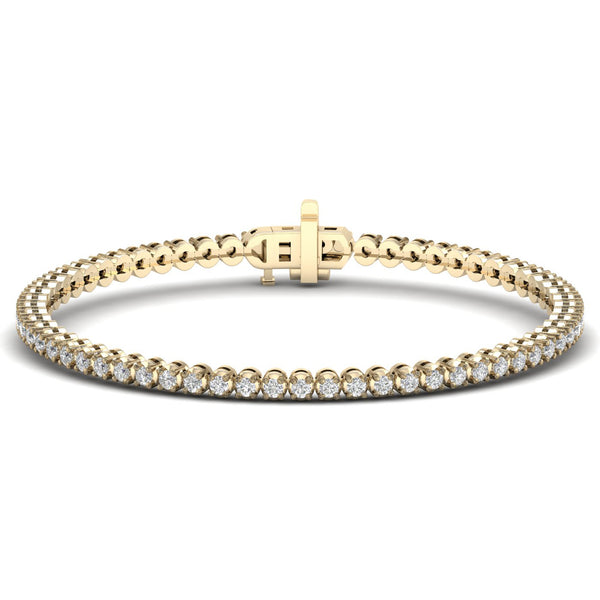 1 ctw Four Prong Round Classic Tennis Bracelet