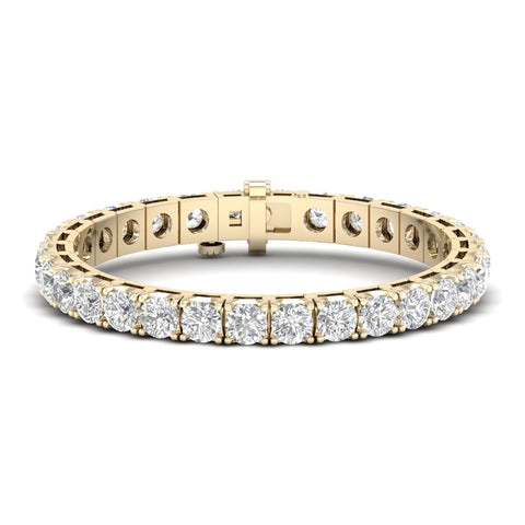 20 ctw Four Prong Round Classic Tennis Bracelet