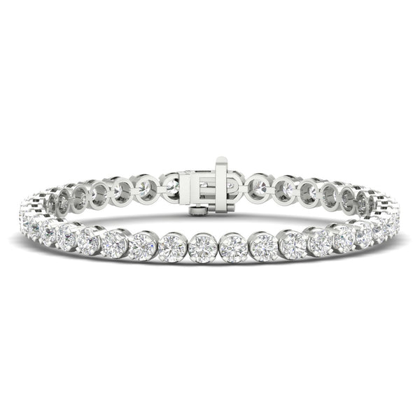 7 ctw Four Prong Round Classic Tennis Bracelet