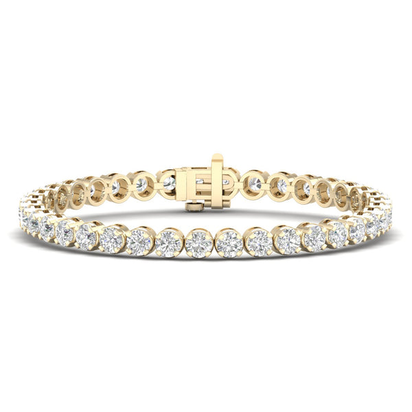 7 ctw Four Prong Round Classic Tennis Bracelet