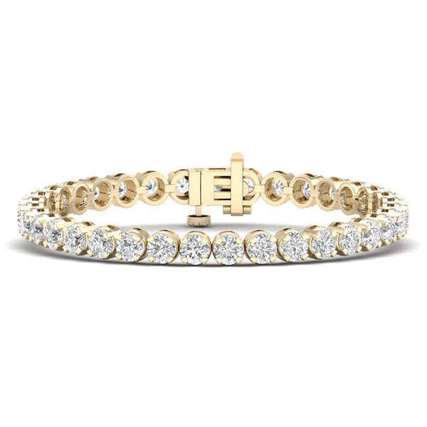 8 ctw Four Prong Round Classic Tennis Bracelet