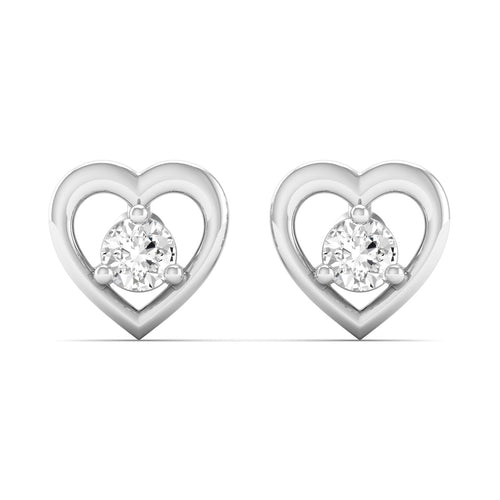Lab Grown Diamond Stud Earrings 9k Solid Gold