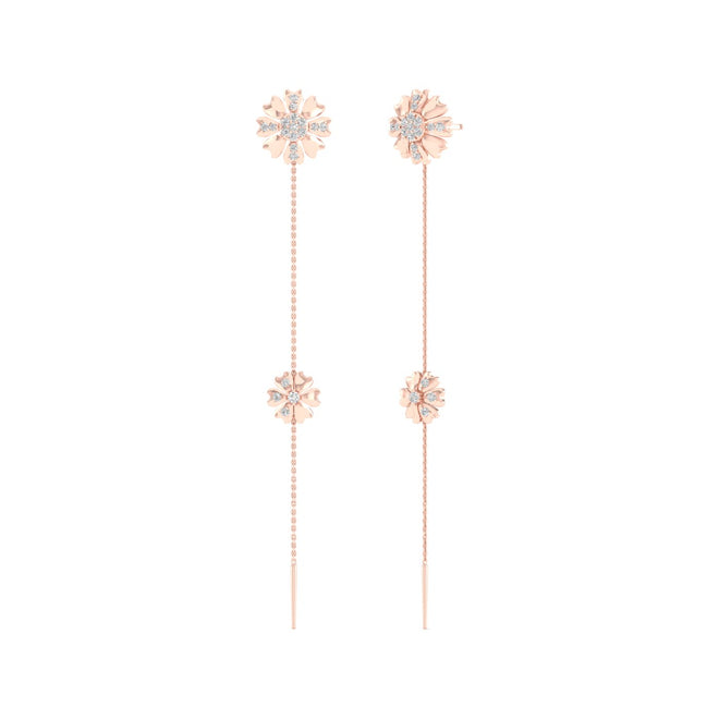 1/3 Ctw Marisol Threader Fashion Earrings