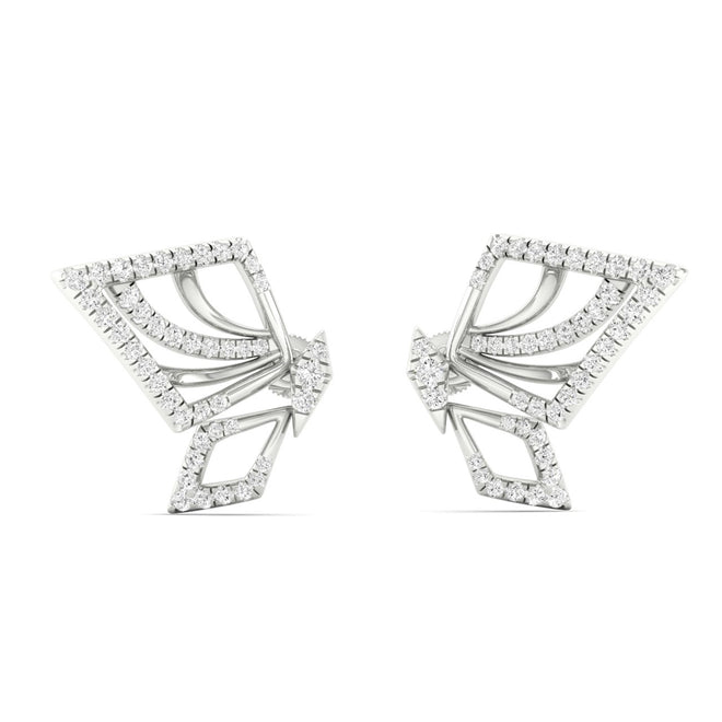 1/2 Ctw Ethereal Fashion Ear Stud