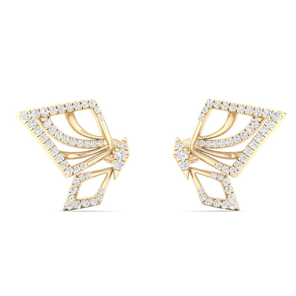 1/2 Ctw Ethereal Fashion Ear Stud