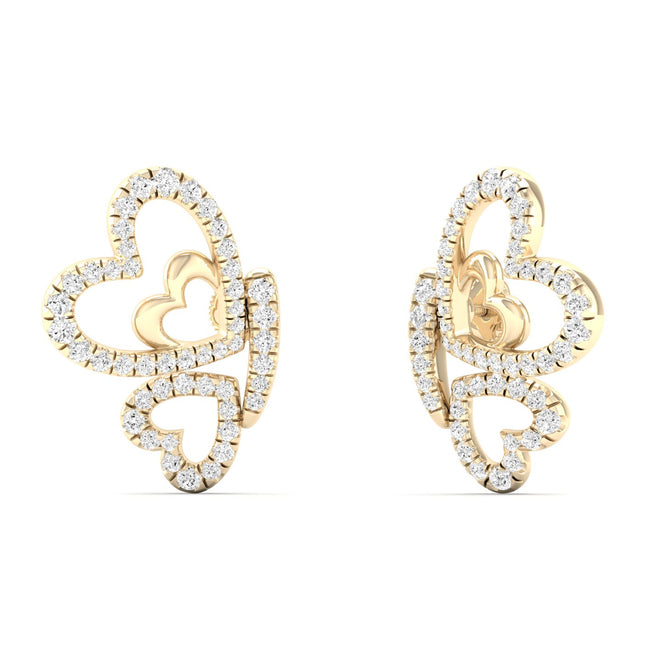 1/2 Ctw Graze Fashion Ear Stud