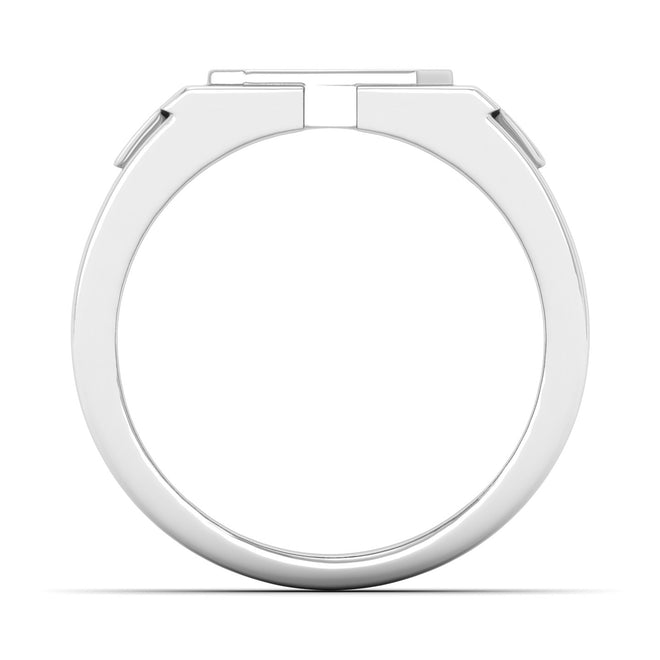 Arin - 3/8 Ctw. Platinum Men's Ring