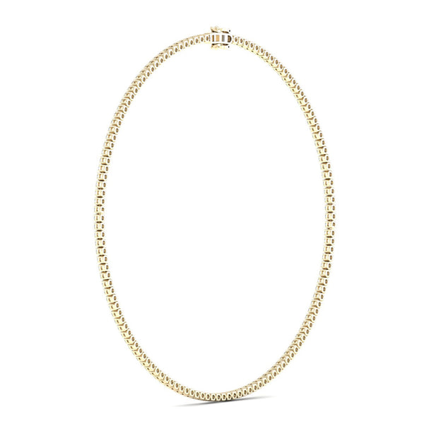 11 ctw Classic Tennis Necklace in Four Prongs