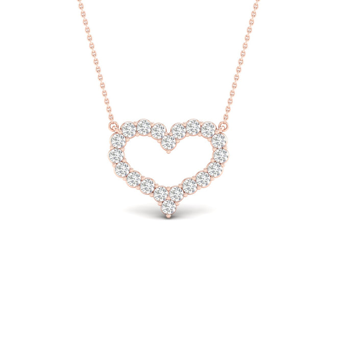 1/4 Ctw Heart Fashion Pendant
