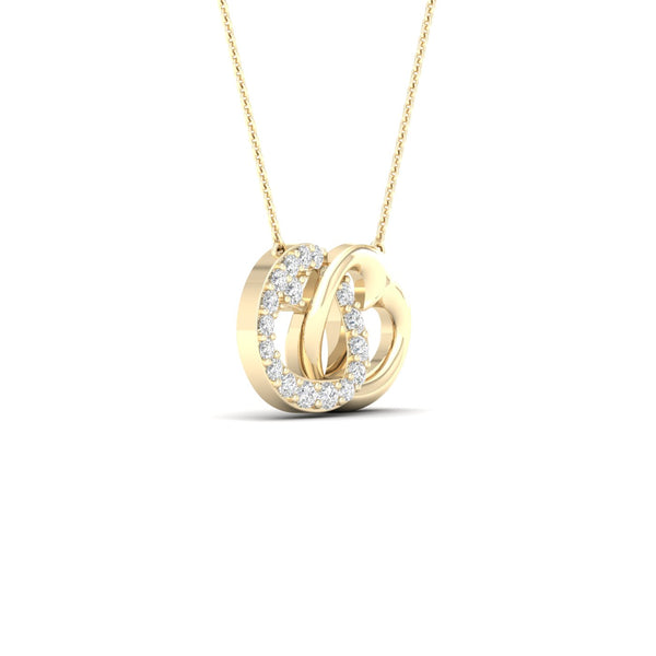 1/10 Ctw Encircle Heart Fashion Pendant