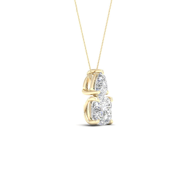 1 Ctw Pear Cushion Noi Fashion Pendant