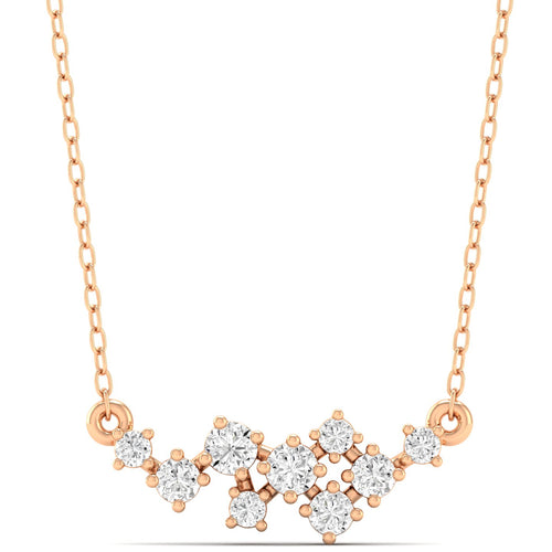 0.26Ctw Round Lab Grown Fashion Necklace