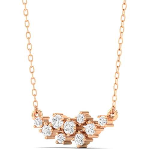0.26Ctw Round Lab Grown Fashion Necklace