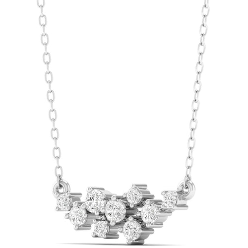 0.26Ctw Round Lab Grown Fashion Necklace