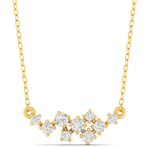 0.26Ctw Round Lab Grown Fashion Necklace