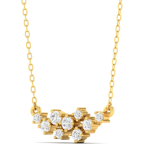 0.26Ctw Round Lab Grown Fashion Necklace