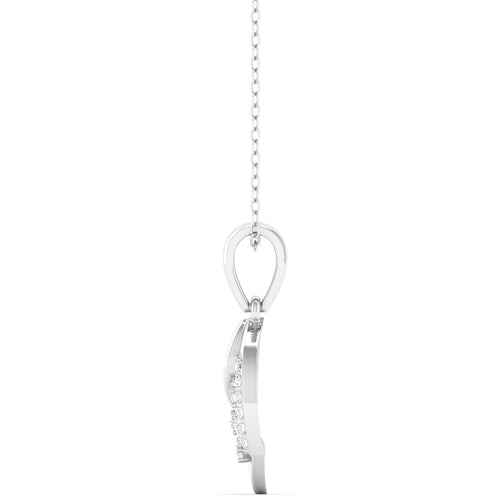 0.09Ct Round Cut Lab Grown Diamond 9k Solid Gold