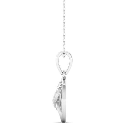 0.08Ct Round Cut Lab Grown Diamond 9k Solid Gold