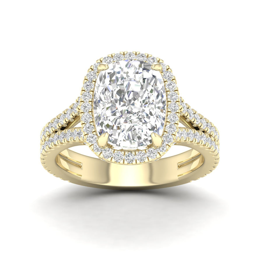 Halo Engagement Ring