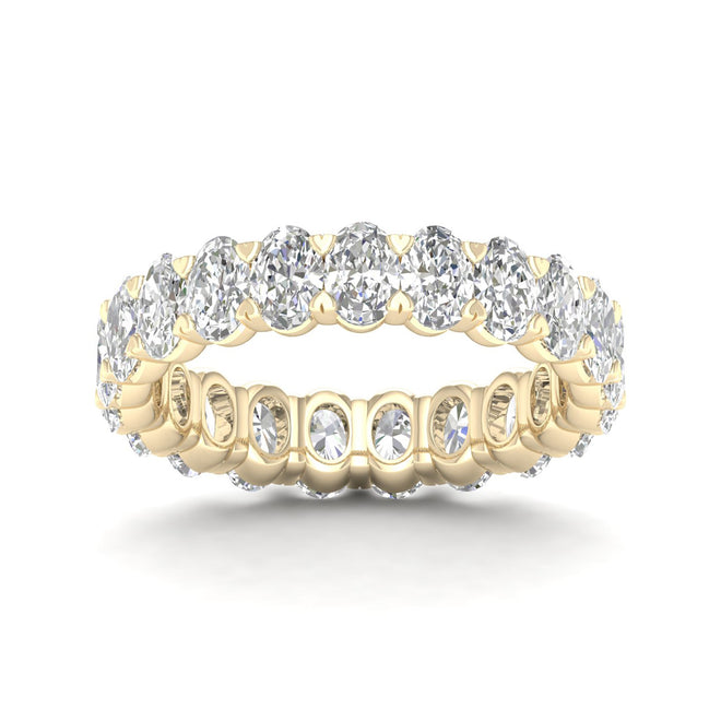 3 ctw Oval Diamond Eternity Band