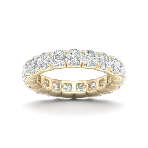 5 ctw Cushion Diamond Eternity Band