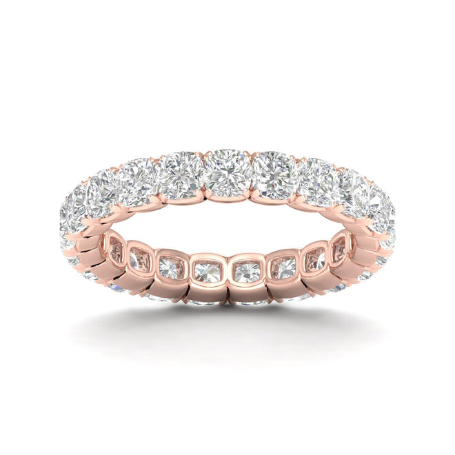 3 ctw Cushion Eternity Band