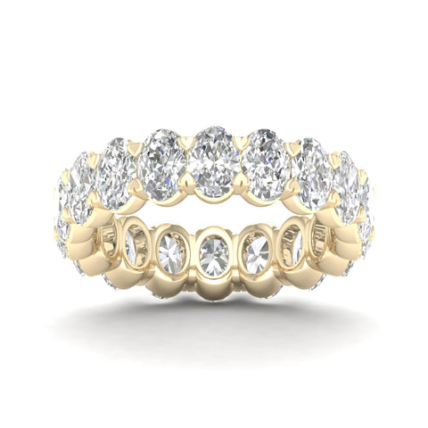 5 ctw Oval Eternity Band