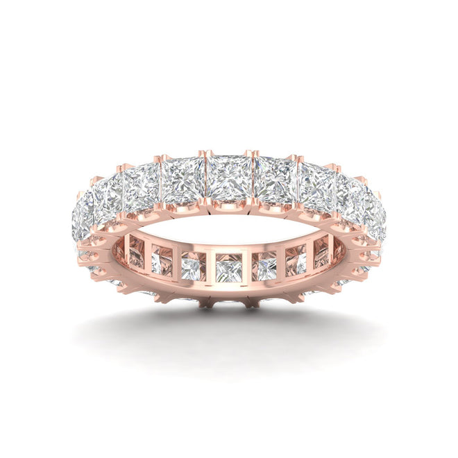 4 ctw Princess Eternity Band