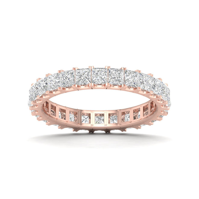 2 ctw Princess Eternity Band