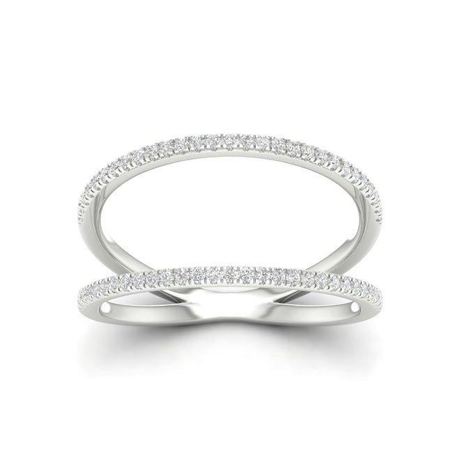 1/3 Ctw Stripe Fashion Ring