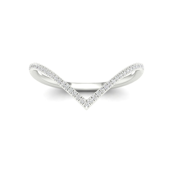 1/6 Ctw Chevron Fashion Ring