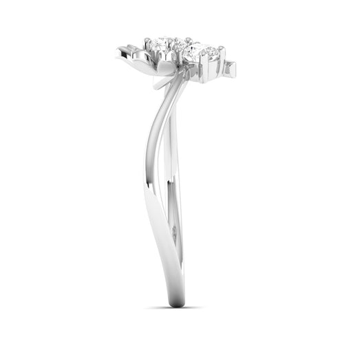 0.17Ct Round Cut lab Grown Diamond 9k Solid Gold