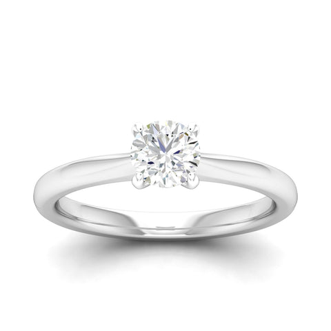 2 ctw Classic Round Solitaire Lab Grown Ring