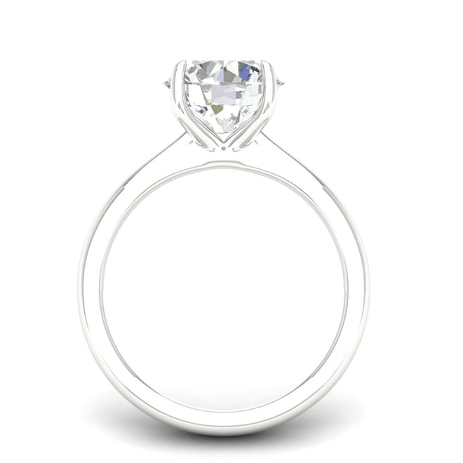 3 ctw Classic Round Solitaire Ring