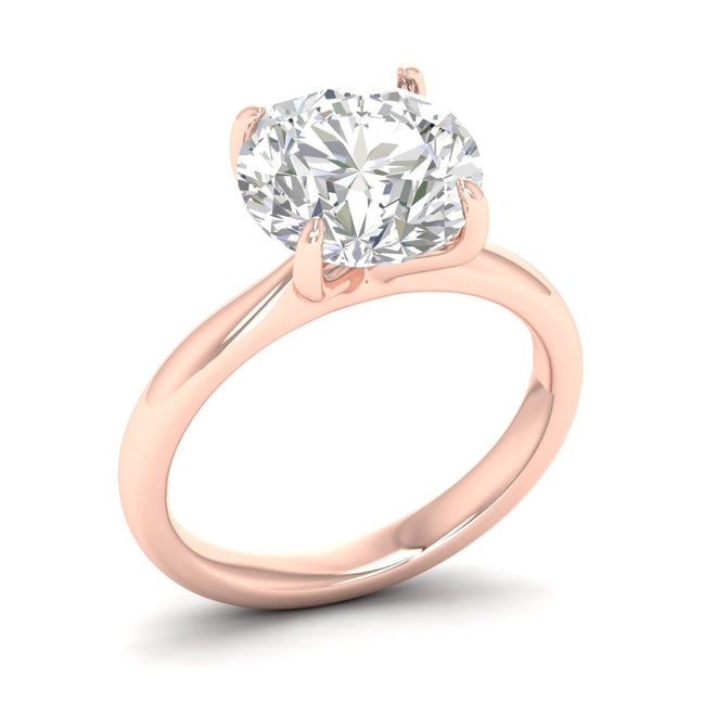 5 ctw Classic Round Solitaire Ring