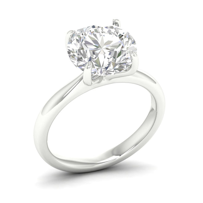 5 ctw Classic Round Solitaire Ring