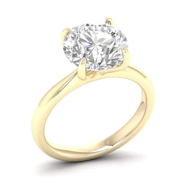5 ctw Classic Round Solitaire Ring