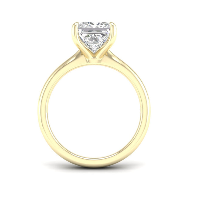 3 ctw Classic Princess Solitaire Ring