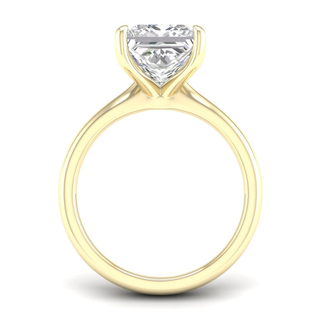 5 ctw Classic Princess Solitaire Ring