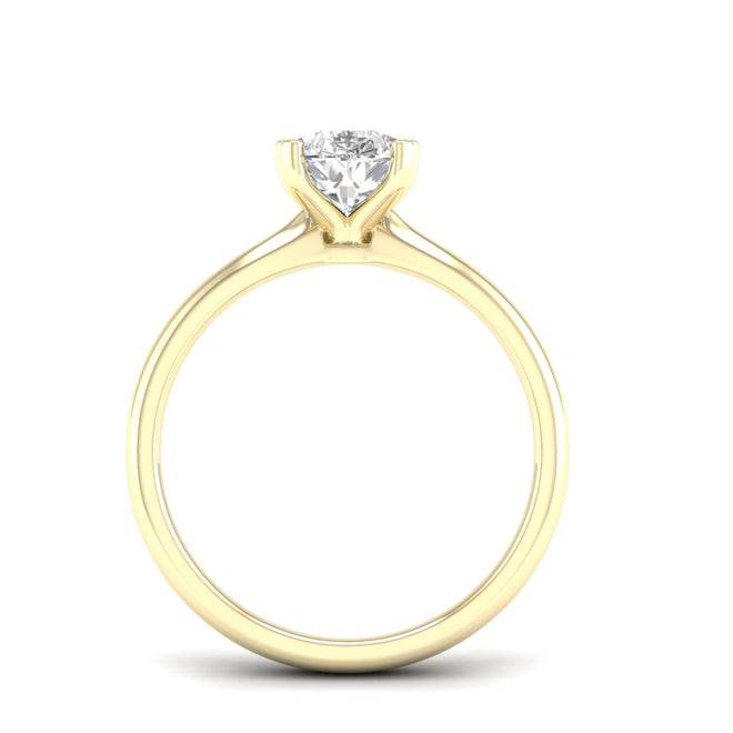 1 1/2 Ctw Classic Pear Solitaire Ring