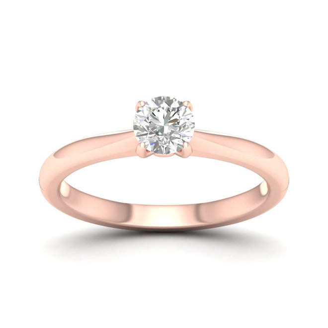 1/2 ctw Classic Round Solitaire Ring